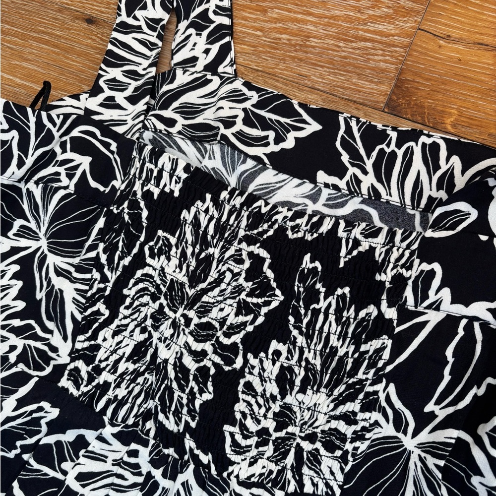 Vince Camuto Plus size Black Floral Maxi Dress xxl - Picture 5 of 6